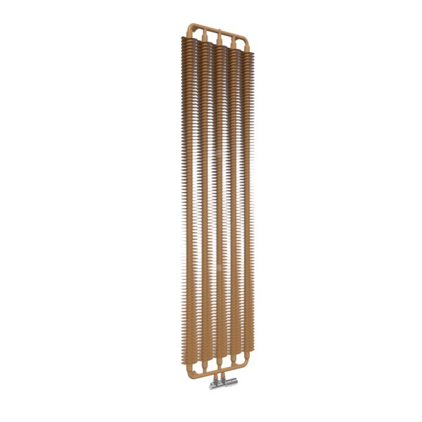 Grzejnik drabinkowy TERMA RIBBON V, podłączenie ZX, wym. 1920 x 490 mm, kolor miedź, moc 1240W
