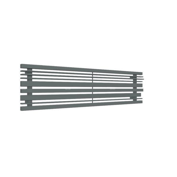 Grzejnik drabinkowy TERMA SHERWOOD H, podłączenie O8, wym. 330 x 1300 mm, kolor metaliczny szary, moc 558W