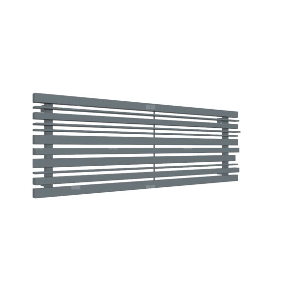 Grzejnik drabinkowy TERMA SHERWOODH, podłączenie O8, wym. 440 x 1300 mm, kolor szafir anodowy, moc 701W