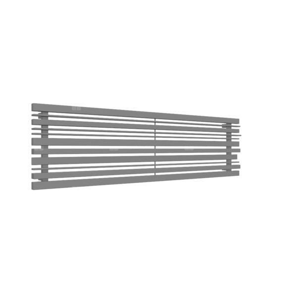 Grzejnik drabinkowy TERMA SHERWOOD H, podłączenie O8, wym. 440 x 1600 mm, kolor szary kurz RAL7037, moc 863W
