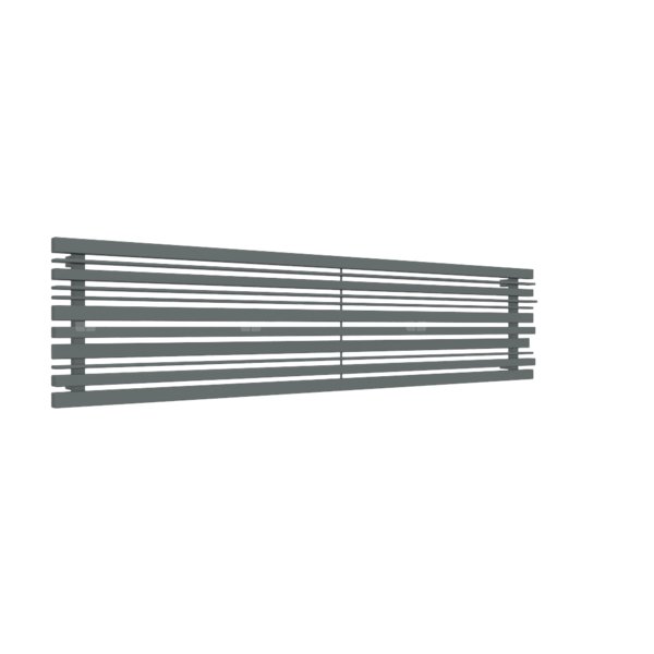 Grzejnik drabinkowy TERMA SHERWOODH, podłączenie O1, wym. 440 x 1900 mm, kolor metaliczny szary, moc 1025W