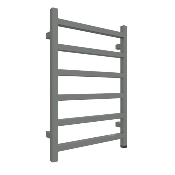 Grzejnik drabinkowy TERMA SIMPLE ONE, podłączenie S8, wym. 720 x 500 mm, kolor nowoczesna szarość, moc 262W