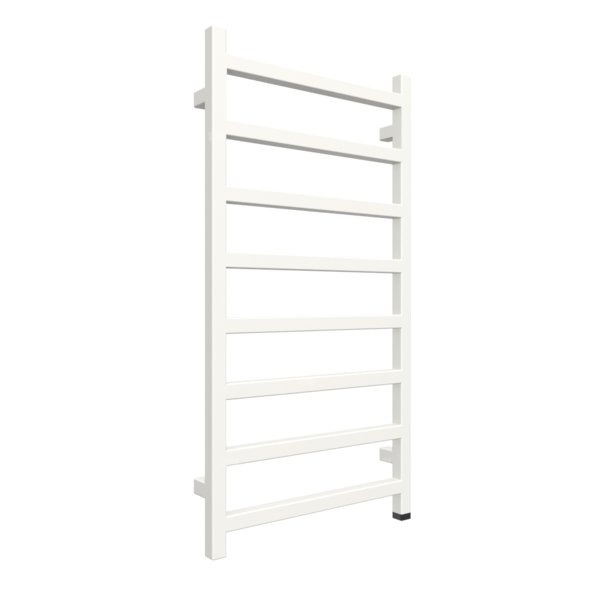 Grzejnik drabinkowy TERMA SIMPLE ONE, podłączenie S8, wym. 960 x 500 mm, kolor biały soft RAL9016, moc 351W