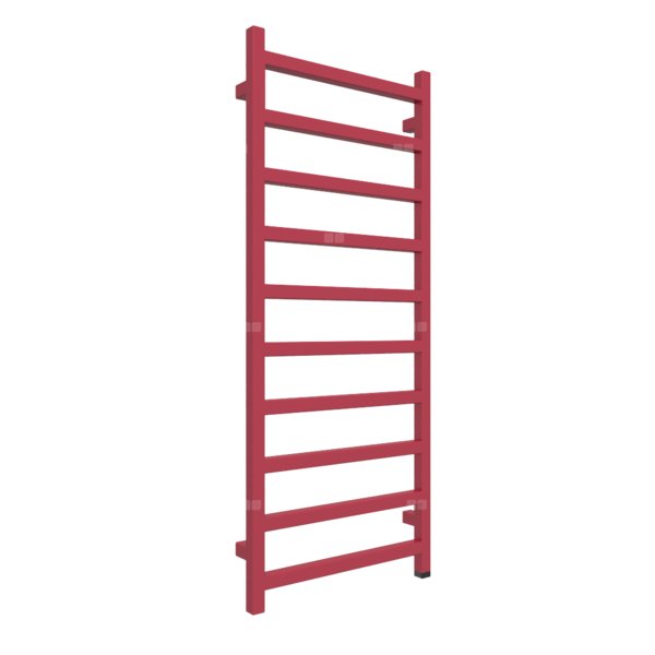 Grzejnik drabinkowy TERMA SIMPLE ONE, podłączenie S1, wym. 1200 x 500 mm, kolor czerwony malinowy RAL3027, moc 440W