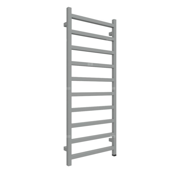 Grzejnik elektryczny TERMA SIMPLE ONE 500 x 1200 mm, kolor sól i pieprz, moc 400 W, podłączenie E1, kabel prosty z wtyczką 1,5m