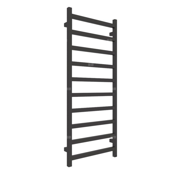 Grzejnik drabinkowy TERMA SIMPLE ONE, podłączenie S8, wym. 1200 x 500 mm, kolor heban, moc 440W