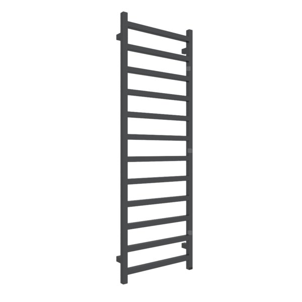 Grzejnik drabinkowy TERMA SIMPLE ONE, podłączenie S1, wym. 1440 x 500 mm, kolor metaliczna czerń, moc 529W