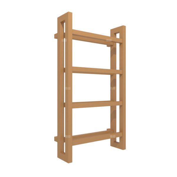 Grzejnik drabinkowy TERMA STAND, podłączenie SX, wym. 920 x 500 mm, kolor miedź, moc 486W