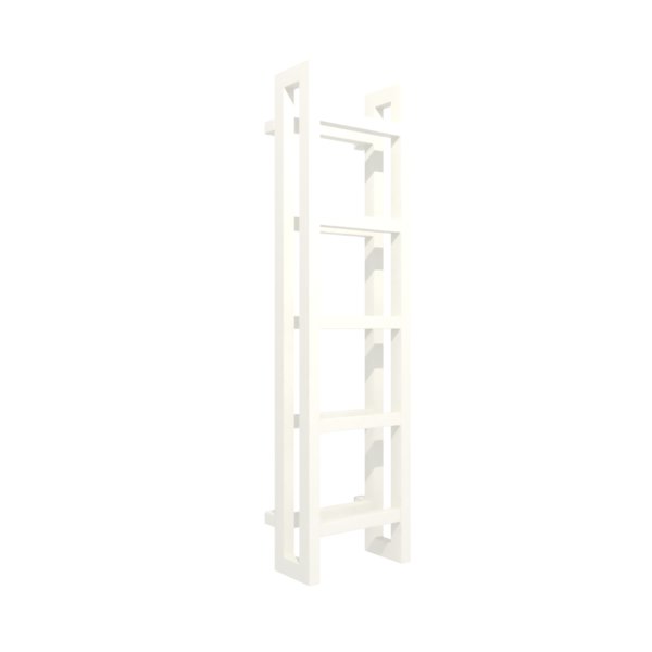 Grzejnik drabinkowy TERMA STAND, podłączenie SX, wym. 1150 x 300 mm, kolor biały soft RAL9016, moc 480W