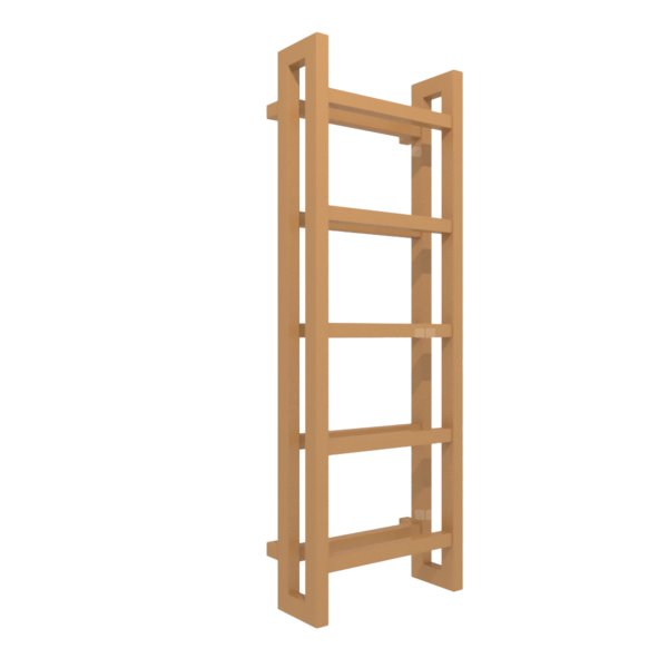 Grzejnik drabinkowy TERMA STAND, podłączenie SX, wym. 1150 x 400 mm, kolor miedź, moc 547W