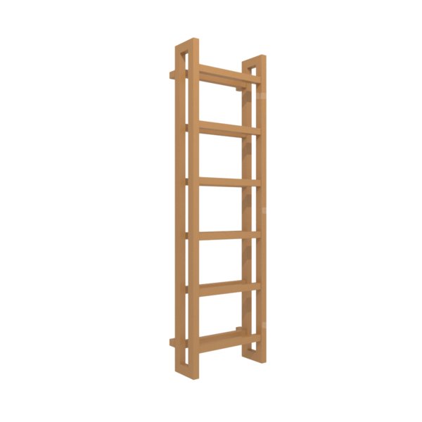 Grzejnik drabinkowy TERMA STAND, podłączenie SX, wym. 1380 x 400 mm, kolor miedź, moc 660W