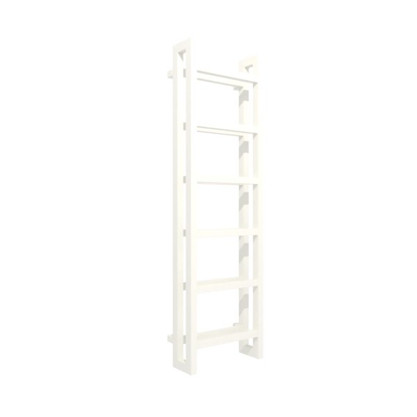 Grzejnik drabinkowy TERMA STAND, podłączenie SX, wym. 1380 x 400 mm, kolor biały drogowy RAL9016, moc 660W