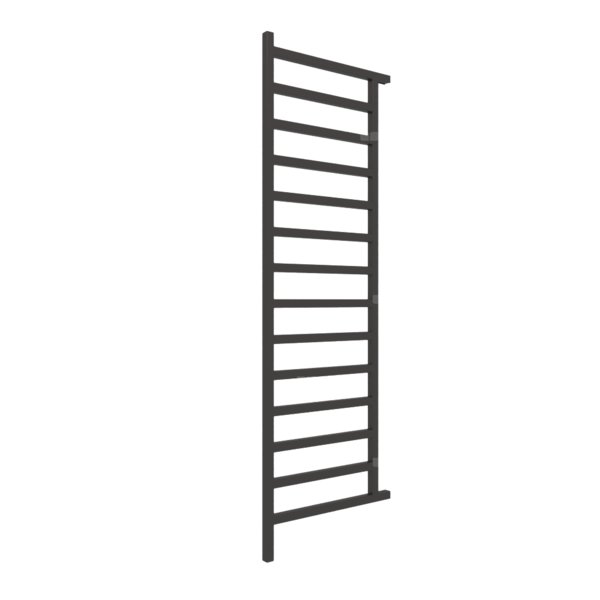 Grzejnik drabinkowy TERMA SimpleDW, podłączenie O1, wym. 1755 x 500 mm, kolor brązowy czarny RAL8022, moc 618W