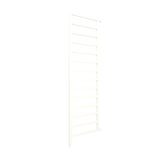 Grzejnik drabinkowy TERMA SIMPLE DW, podłączenie Z1, wym. 1755 x 500 mm, kolor biała ściana, moc 618W