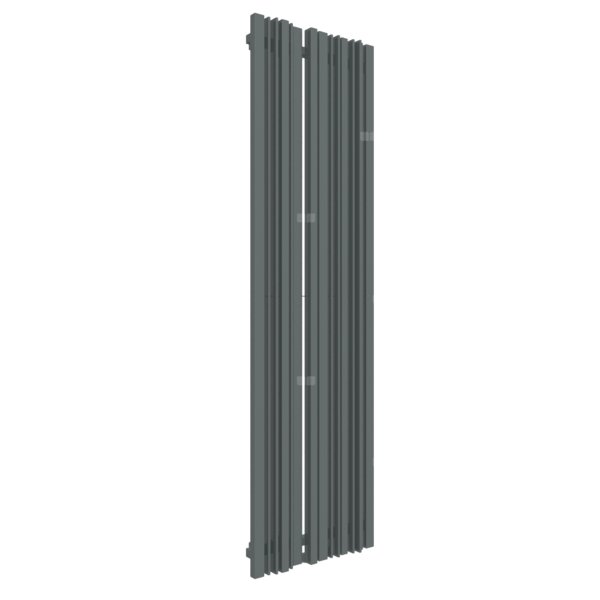 Grzejnik drabinkowy TERMA SHERWOOD V, podłączenie ZX, wym. 1900 x 540 mm, kolor metaliczny szary, moc 1393W