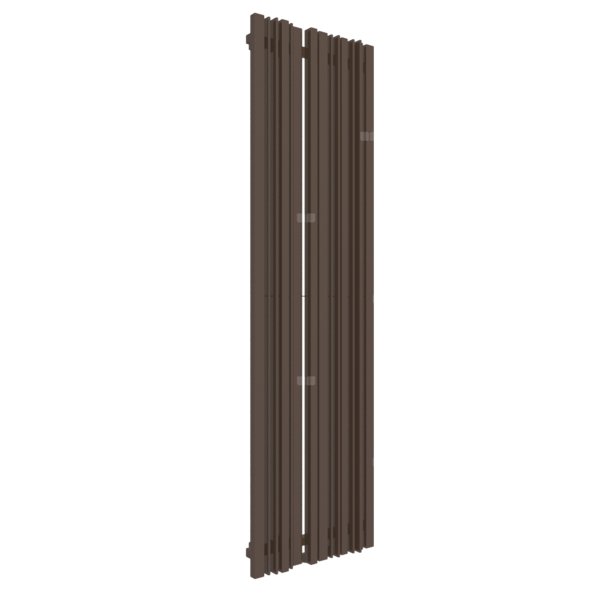 Grzejnik drabinkowy TERMA SHERWOOD V, podłączenie ZX, wym. 1900 x 540 mm, kolor irchowo-brązowy RAL8014, moc 1393W