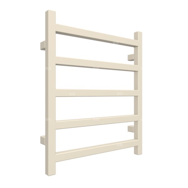 Grzejnik drabinkowy TERMA SIMPLE, podłączenie SX, wym. 600 x 500 mm, kolor biały ostrygowy RAL1013, moc 217W