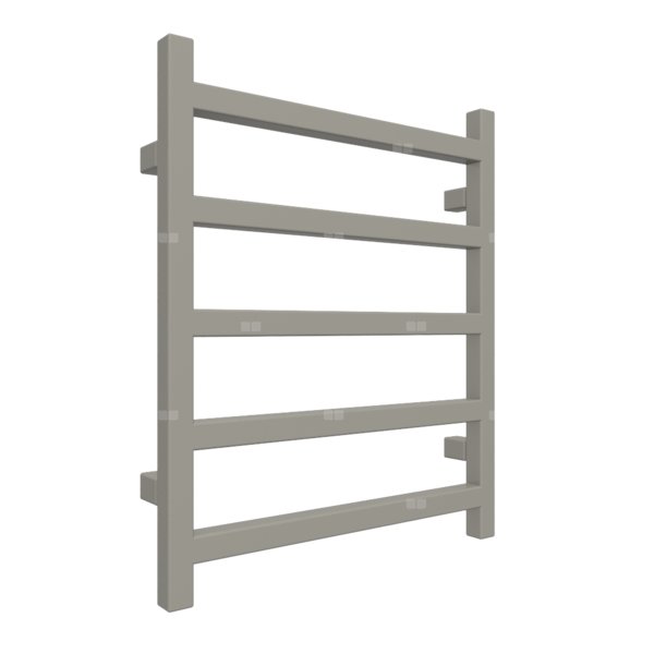 Grzejnik drabinkowy TERMA SIMPLE, podłączenie Z1, wym. 600 x 500 mm, kolor metaliczny kamień, moc 217W