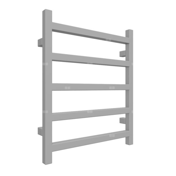 Grzejnik drabinkowy TERMA SIMPLE, podłączenie ZX, wym. 600 x 500 mm, kolor zimowe niebo