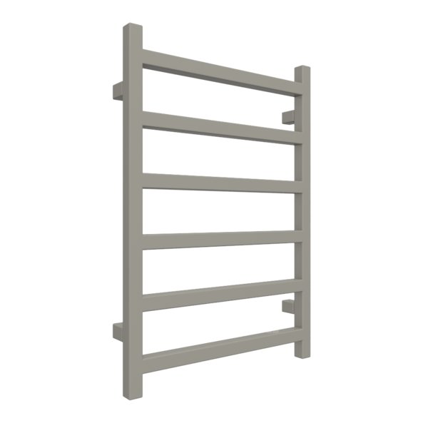 Grzejnik drabinkowy TERMA SIMPLE, podłączenie SX, wym. 720 x 500 mm, kolor metaliczny kamień, moc 262W