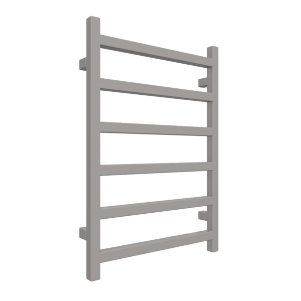Grzejnik drabinkowy TERMA SIMPLE, podłączenie ZX, wym. 720 x 500 mm, kolor błyszczący żwir, moc 262W