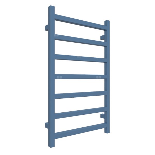 Grzejnik drabinkowy TERMA SIMPLE, podłączenie O8, wym. 840 x 500 mm, kolor błękitny popielaty RAL5023, moc 306W