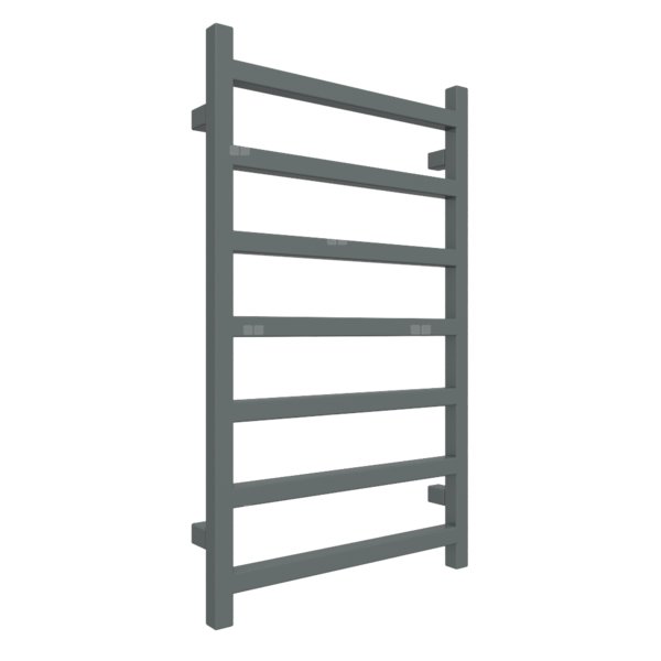 Grzejnik drabinkowy TERMA SIMPLE, podłączenie Z1, wym. 840 x 500 mm, kolor metaliczny szary, moc 306W