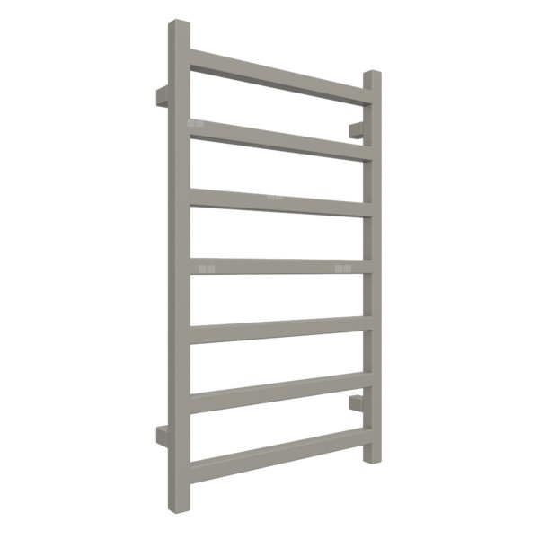 Grzejnik drabinkowy TERMA SIMPLE, podłączenie Z8, wym. 840 x 500 mm, kolor szary kamienie RAL7030, moc 306W