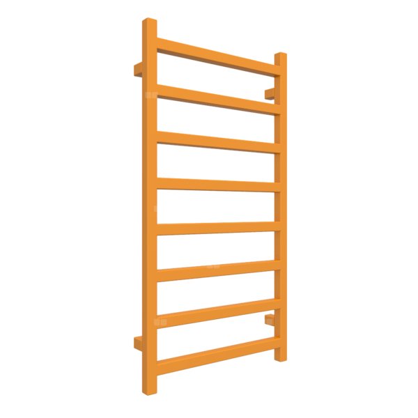 Grzejnik drabinkowy TERMA SIMPLE, podłączenie ZX, wym. 960 x 500 mm, kolor żółty narcyzowy RAL1007, moc 351W
