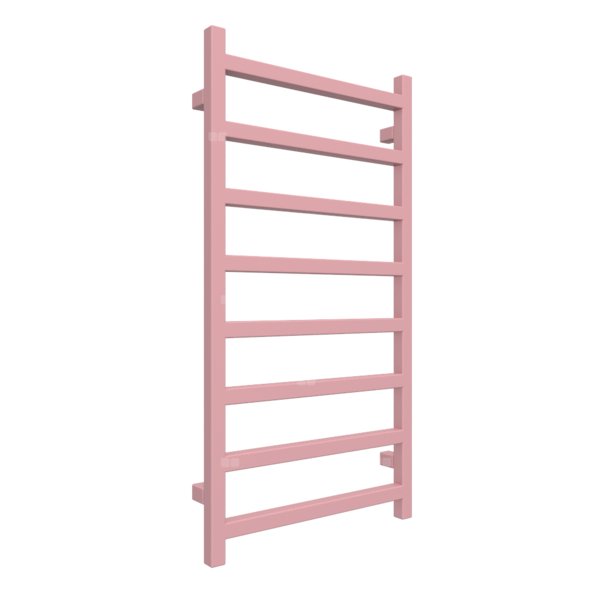 Grzejnik drabinkowy TERMA SIMPLE, podłączenie Z1, wym. 960 x 500 mm, kolor różowy jasny RAL3015, moc 351W