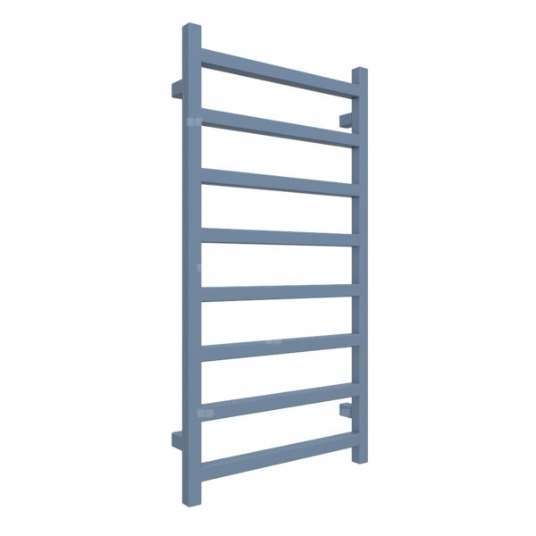 Grzejnik drabinkowy TERMA SIMPLE, podłączenie SX, wym. 960 x 500 mm, kolor szary gołębi RAL5014, moc 351W