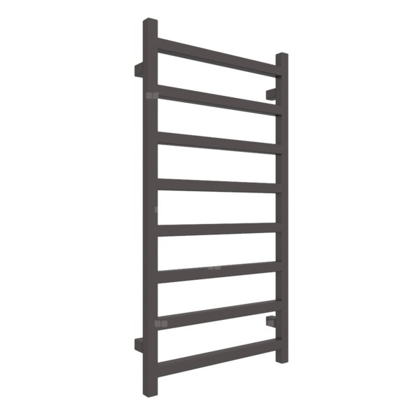 Grzejnik drabinkowy TERMA SIMPLE, podłączenie SX, wym. 960 x 500 mm, kolor brązowy szary RAL8019, moc 351W