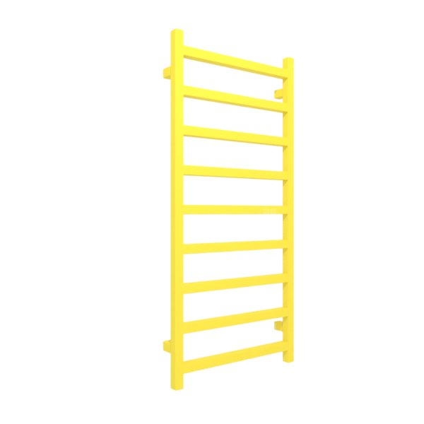 Grzejnik drabinkowy TERMA SIMPLE, podłączenie ZX, wym. 1080 x 500 mm, kolor miękkie zielone jabłko, moc 396W