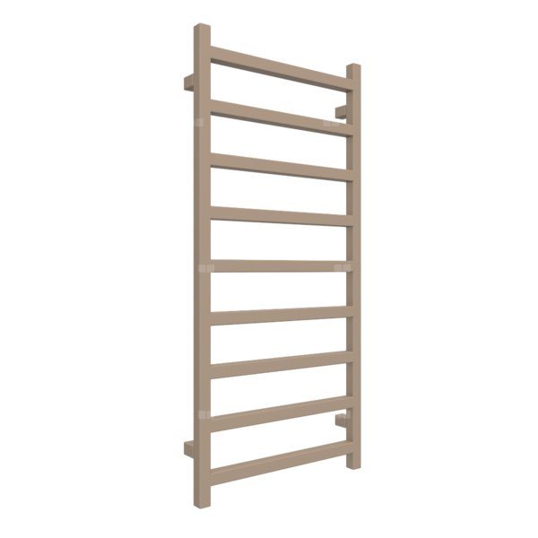 Grzejnik drabinkowy TERMA SIMPLE, podłączenie SX, wym. 1080 x 500 mm, kolor kwarc, moc 396W