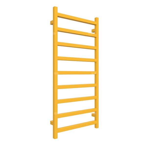 Grzejnik drabinkowy TERMA SIMPLE, podłączenie SX, wym. 1080 x 500 mm, kolor piaskowo-szary soft RAL1023, moc 396W