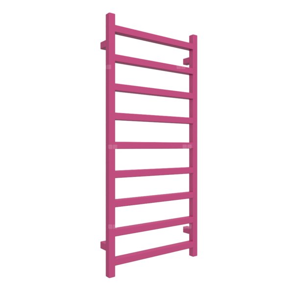 Grzejnik drabinkowy TERMA SIMPLE, podłączenie Z1, wym. 1080 x 500 mm, kolor telemagenta soft RAL4010, moc 396W