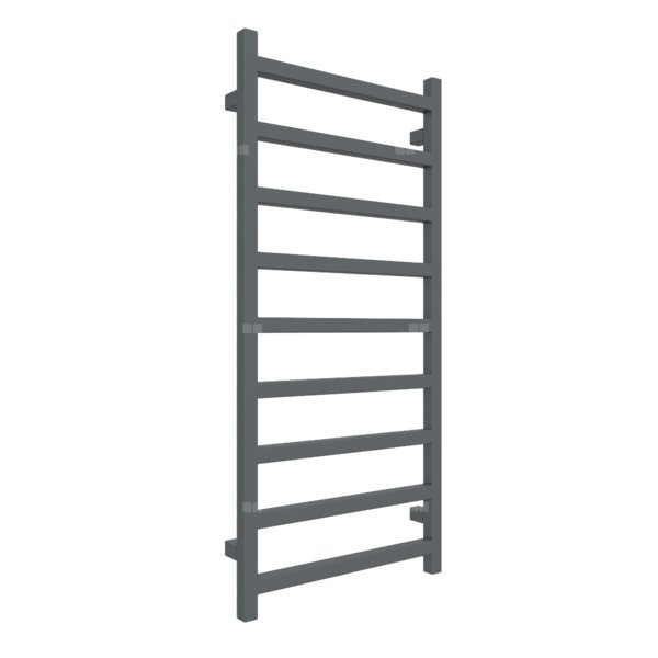 Grzejnik drabinkowy TERMA SIMPLE, podłączenie SX, wym. 1080 x 500 mm, kolor szary łupek RAL7015, moc 396W