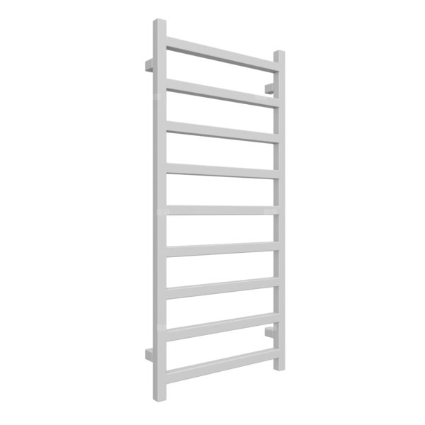 Grzejnik drabinkowy TERMA SIMPLE, podłączenie ZX, wym. 1080 x 500 mm, kolor szary mleczny soft RAL7047, moc 396W