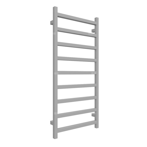 Grzejnik drabinkowy TERMA SIMPLE, podłączenie ZX, wym. 1080 x 500 mm, kolor diamentowe srebro, moc 396W