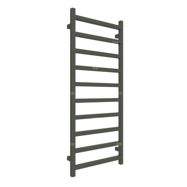 Grzejnik drabinkowy TERMA SIMPLE, podłączenie SX, wym. 1200 x 500 mm, kolor zielony chromowy RAL6020, moc 440W