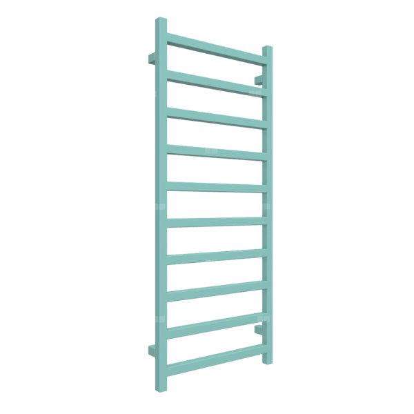 Grzejnik drabinkowy TERMA SIMPLE, podłączenie Z8, wym. 1200 x 500 mm, kolor zielony jasny RAL6027, moc 440W
