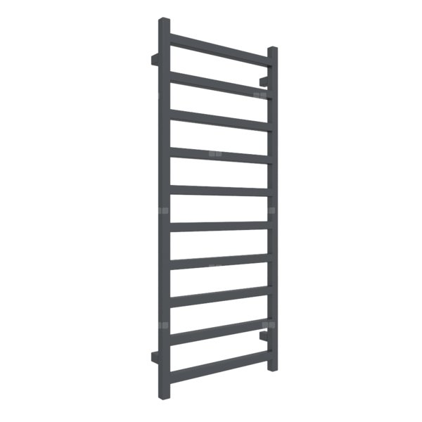 Grzejnik drabinkowy TERMA SIMPLE, podłączenie ZX, wym. 1200 x 500 mm, kolor szary antracytowy RAL7016, moc 440W