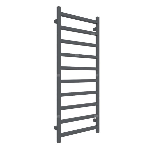 Grzejnik drabinkowy TERMA SIMPLE, podłączenie Z8, wym. 1200 x 500 mm, kolor czarny anodowy, moc 440W