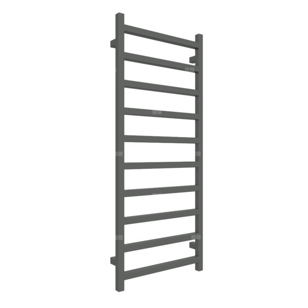 Grzejnik drabinkowy TERMA SIMPLE, podłączenie SX, wym. 1200 x 500 mm, kolor szary drogowy b RAL7043, moc 440W