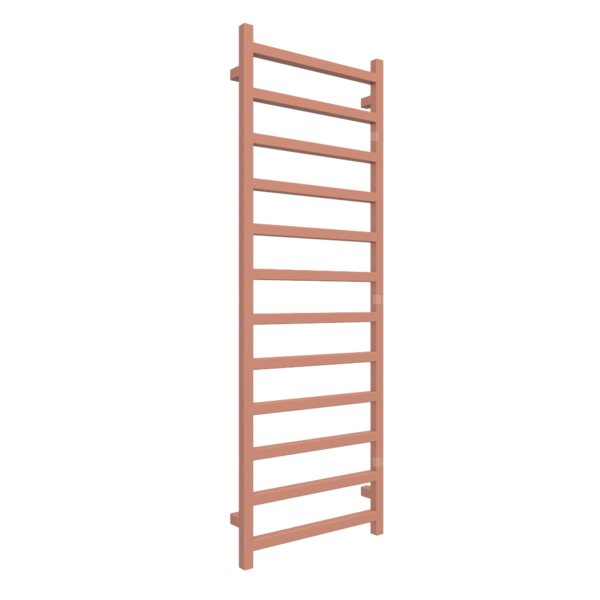 Grzejnik drabinkowy TERMA SIMPLE, podłączenie ZX, wym. 1440 x 500 mm, kolor brudny różowy RAL3012, moc 529W