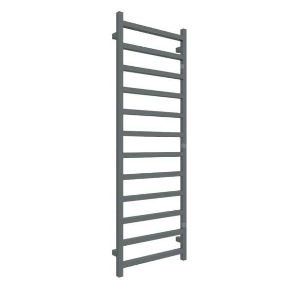Grzejnik drabinkowy TERMA SIMPLE, podłączenie ZX, wym. 1440 x 500 mm, kolor metaliczny szary, moc 529W
