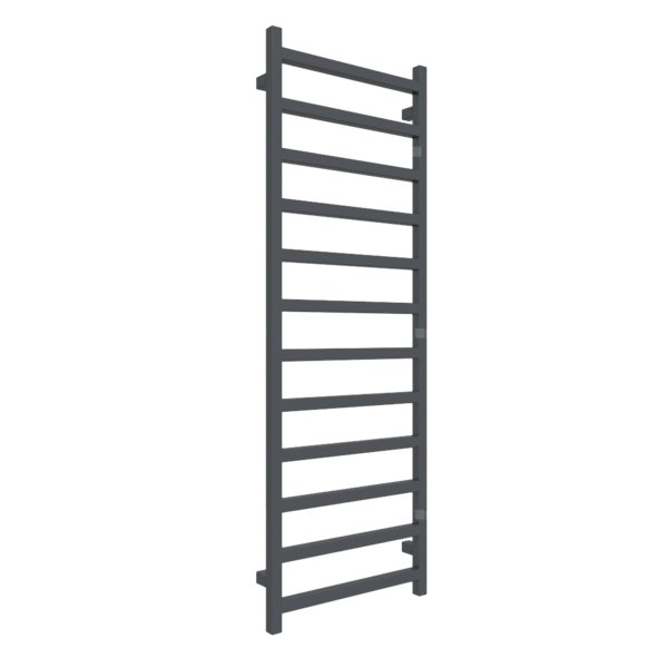 Grzejnik drabinkowy TERMA SIMPLE, podłączenie ZX, wym. 1440 x 500 mm, kolor szary antracytowy RAL7016, moc 529W