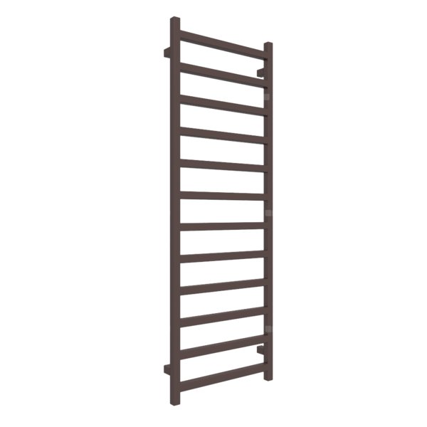 Grzejnik drabinkowy TERMA SIMPLE, podłączenie ZX, wym. 1440 x 500 mm, kolor brązowy czekoladowy RAL8017, moc 529W