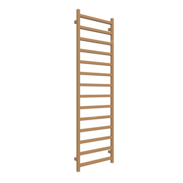Grzejnik drabinkowy TERMA SIMPLE, podłączenie SX, wym. 1680 x 500 mm, kolor miedź, moc 618W