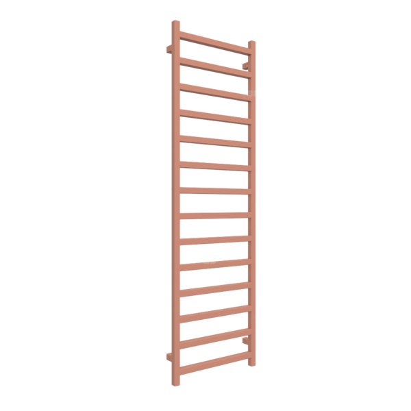 Grzejnik drabinkowy TERMA SIMPLE, podłączenie ZX, wym. 1680 x 500 mm, kolor brudny różowy RAL3012, moc 618W